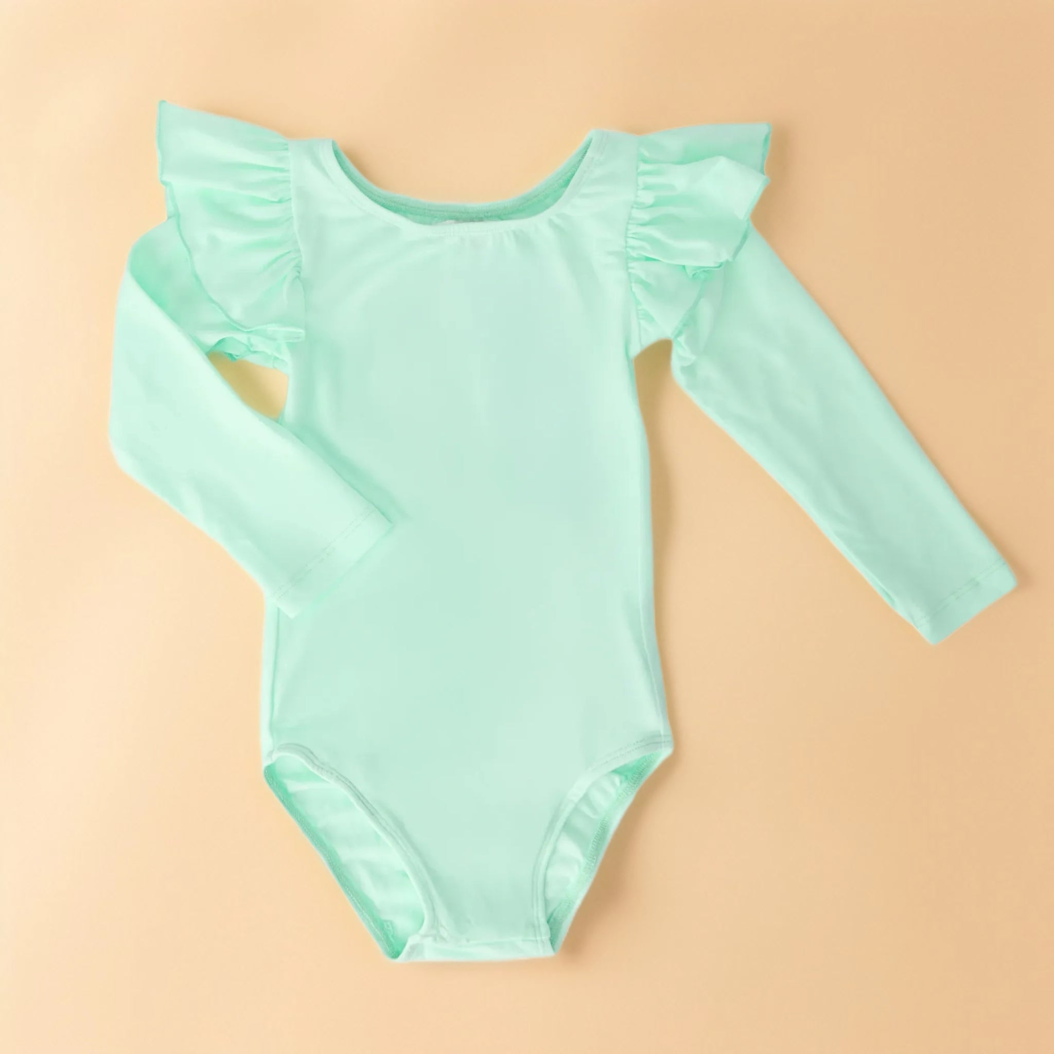 Mila and Rose Solid Long Sleeve Leotard