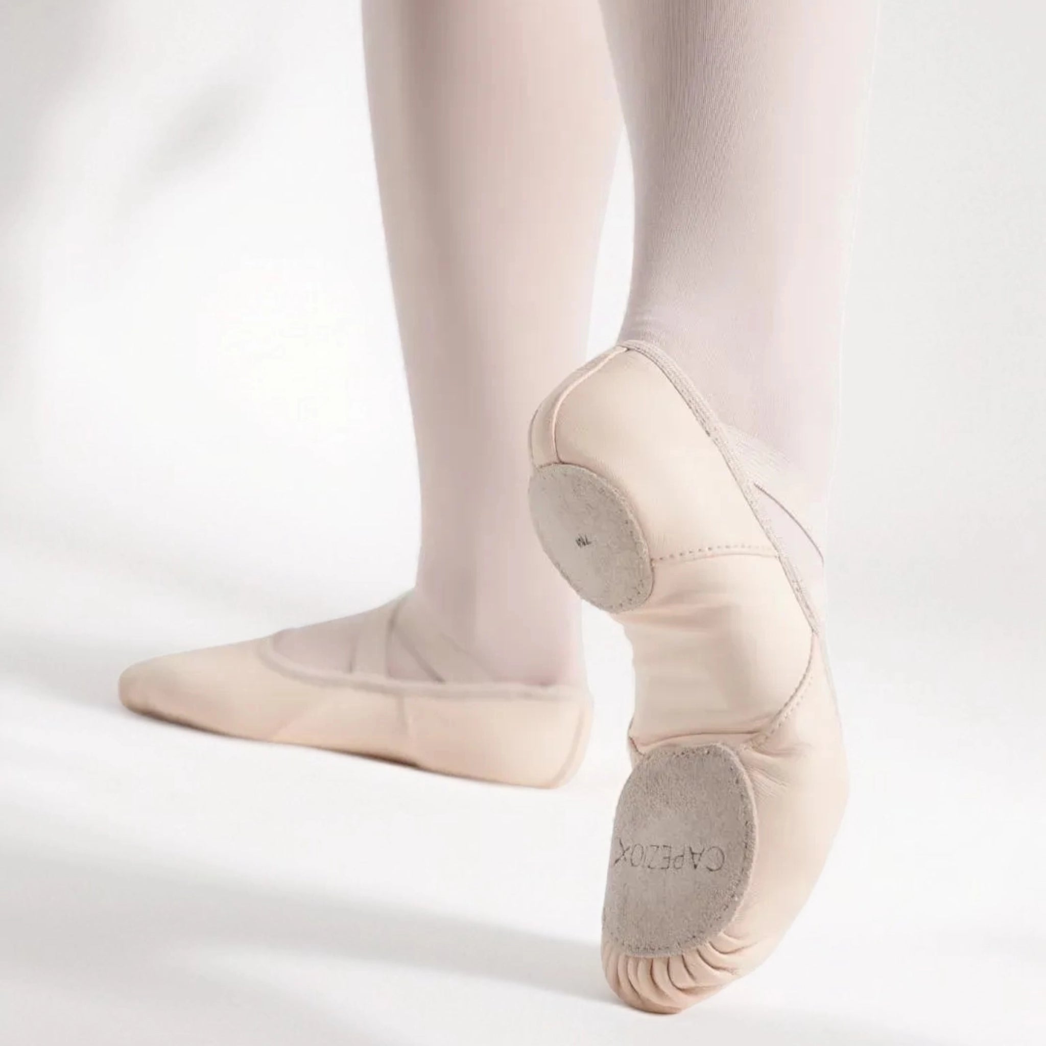 Capezio Hanami Leather Ballet Slipper Light Pink