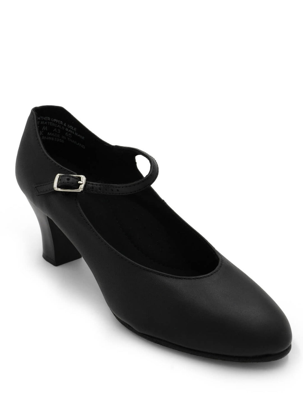 Capezio Jr. Footlight T-Strap Character Heel