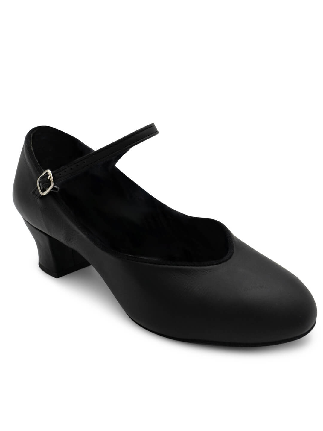Capezio Jr. Footlight T-Strap Character Heel