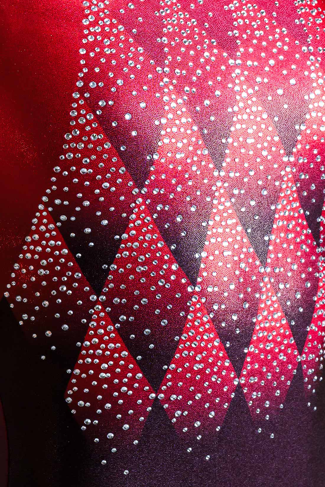 Red Ascend Gymnastics Leotard