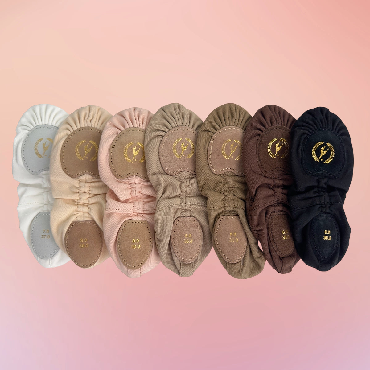 Eurotard Assemble Canvas Ballet Split Sole Light Pink