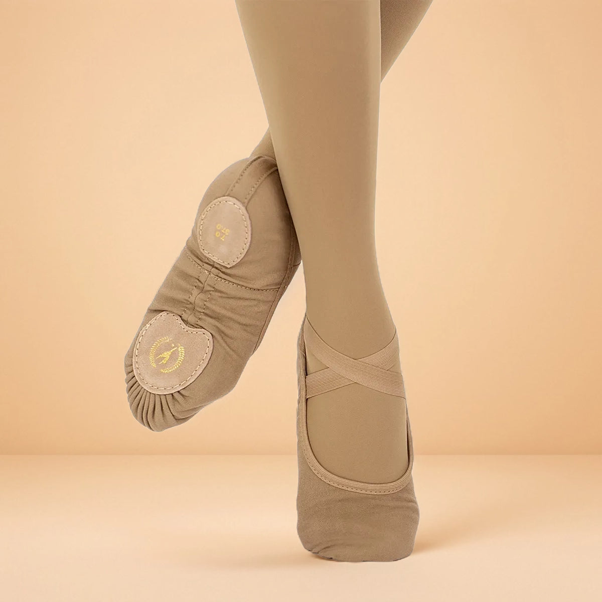 Eurotard Assemble Canvas Ballet Split Sole Light Pink