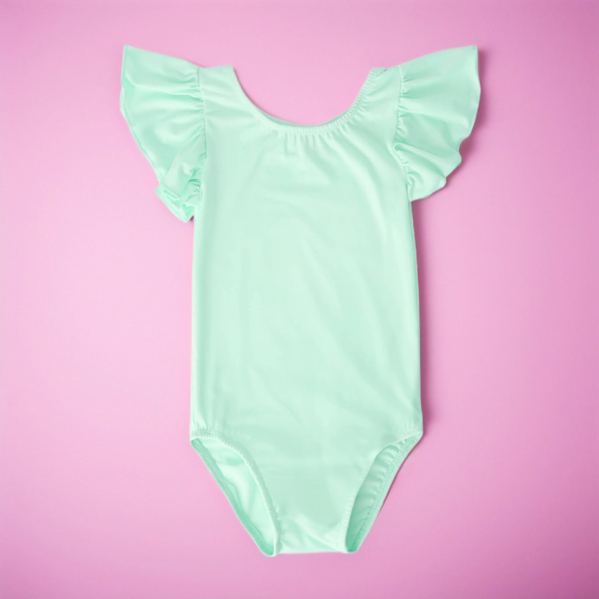 Mila and Rose Solid Short Sleeve Leotard