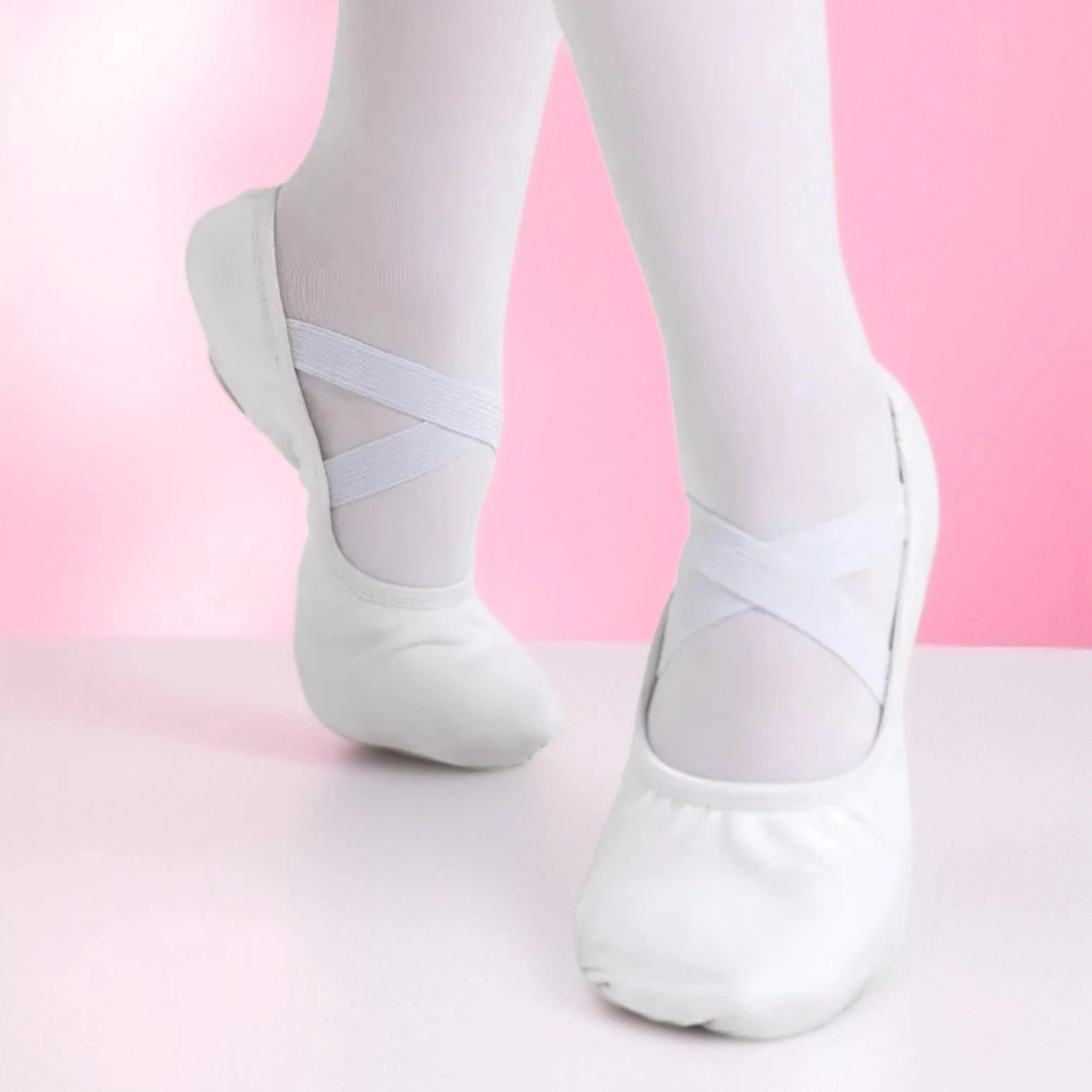 Capezio Hanami Canvas Ballet Slipper Light Pink