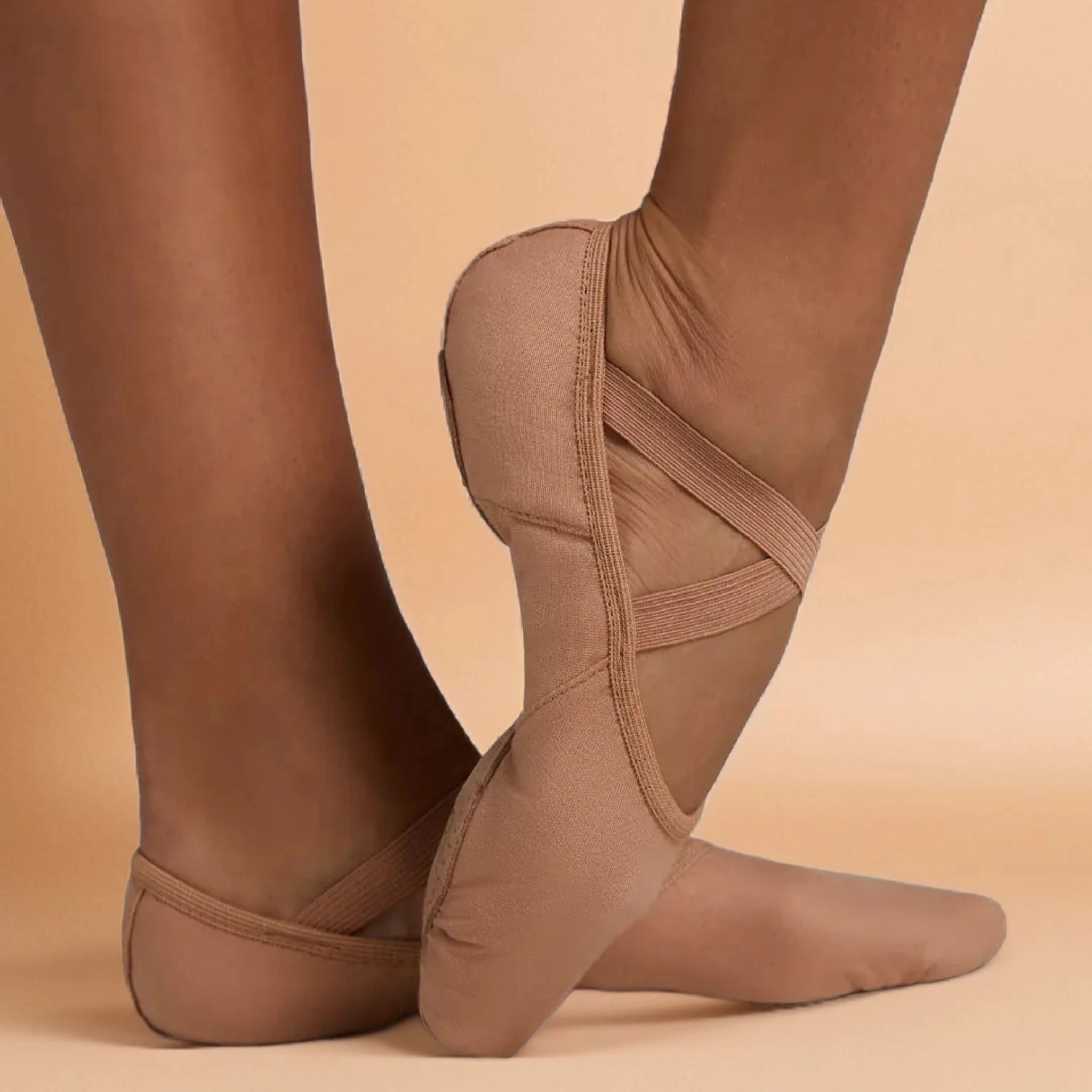 Capezio Hanami Canvas Ballet Slipper Light Pink