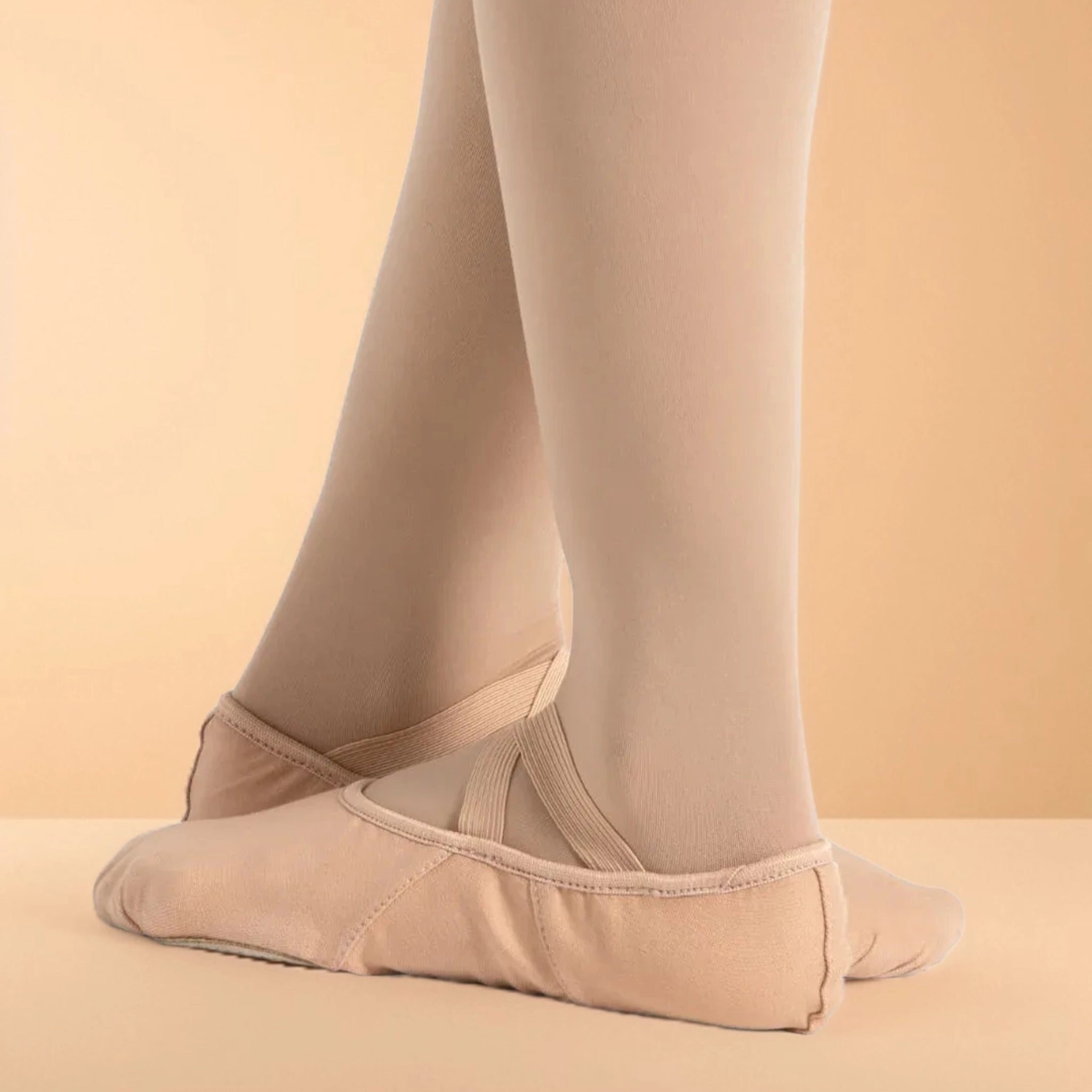 Capezio Hanami Canvas Ballet Slipper Light Pink